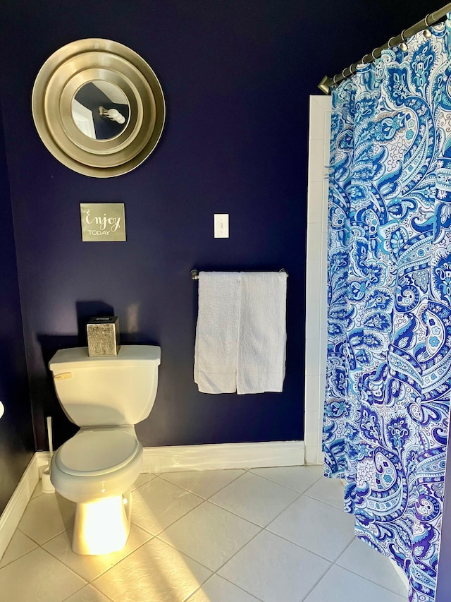 25 Shore Rd, Somers Point, NJ 08244 - full bathroom with tile patterned flooring and curtained shower