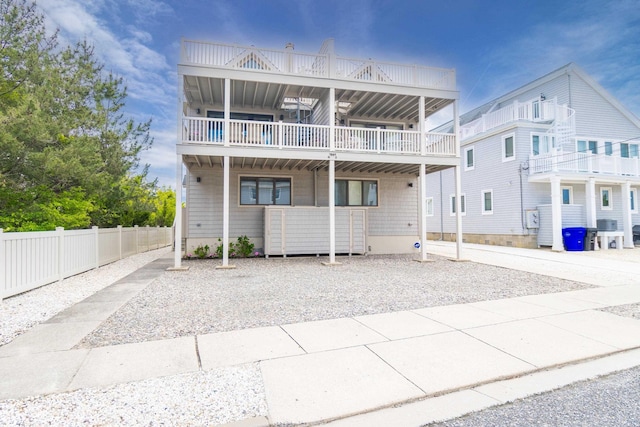 7889 Sunset Dr N, Unit North, Avalon, NJ 08202 - back of property featuring a balcony