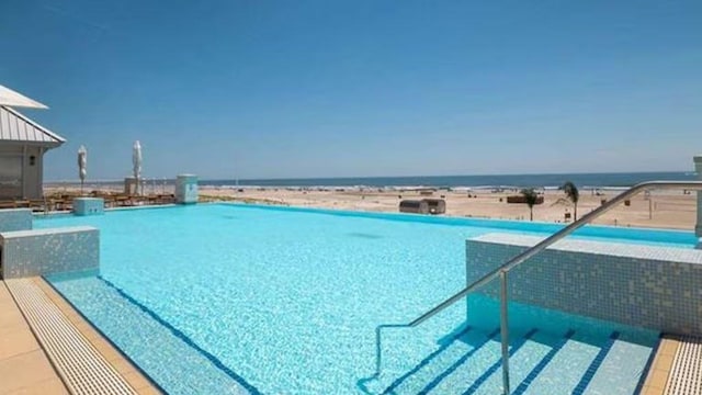 view of pool