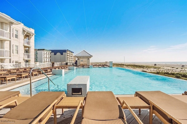 view of community pool