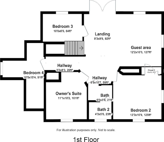 126 W Andrews Ave, Wildwood, NJ 08260 - view of property floor plan
