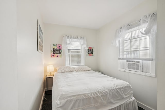 126 W Andrews Ave, Wildwood, NJ 08260 - bedroom with baseboards and cooling unit