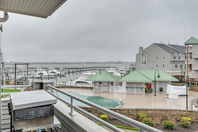 902 Ocean Dr Unit 306, Lower Township, NJ 08204 - balcony featuring a water view