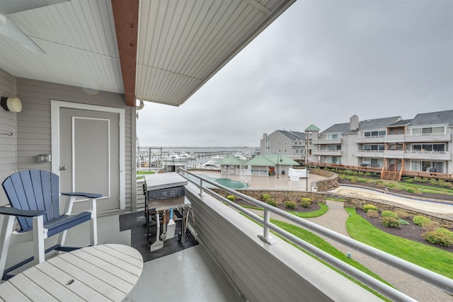 902 Ocean Dr Unit 306, Lower Township, NJ 08204 - balcony with a residential view