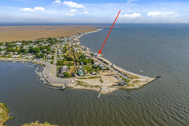 94 Delaware Ave, Fortescue, NJ 08321 - bird's eye view featuring a water view