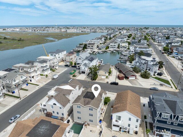 2026 6th Ave Unit S, Avalon, NJ 08202 - aerial view of residential area with a nearby body of water