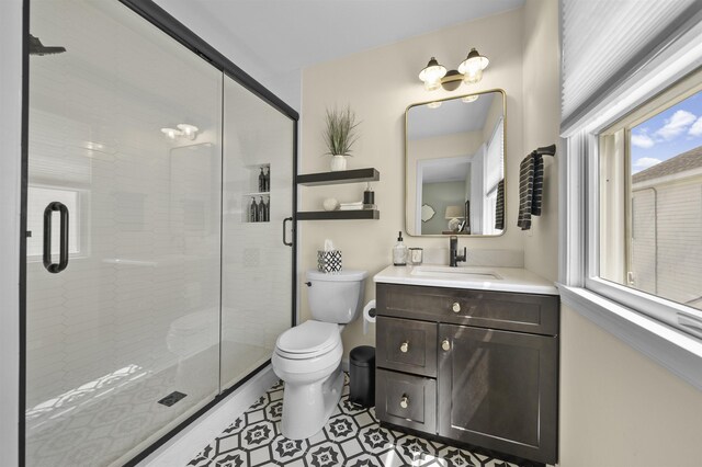 2026 6th Ave Unit S, Avalon, NJ 08202 - full bath featuring toilet, vanity, and a shower stall
