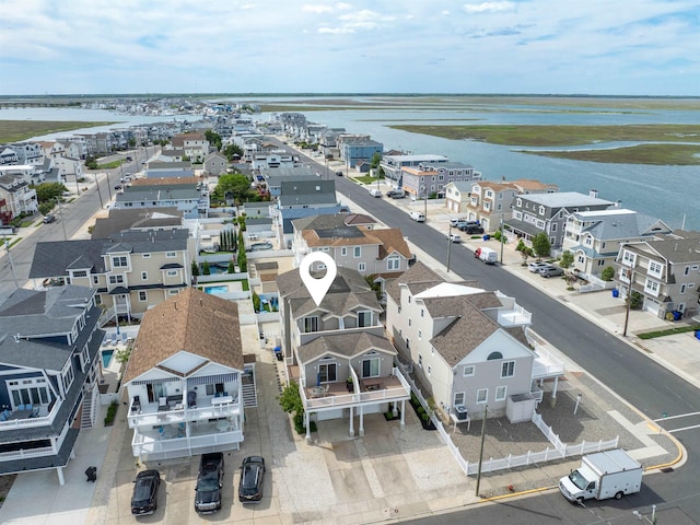 2026 6th Ave Unit S, Avalon, NJ 08202 - aerial view of residential area featuring a nearby body of water