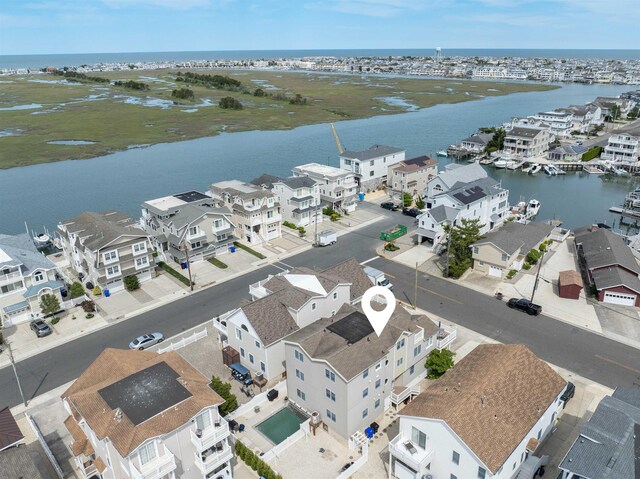 2026 6th Ave Unit S, Avalon, NJ 08202 - aerial view of residential area with a large body of water