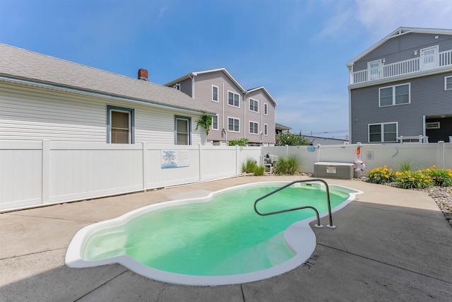 145 W Andrews Ave Unit 100, Wildwood, NJ 08260 - view of pool featuring a patio and a fenced backyard