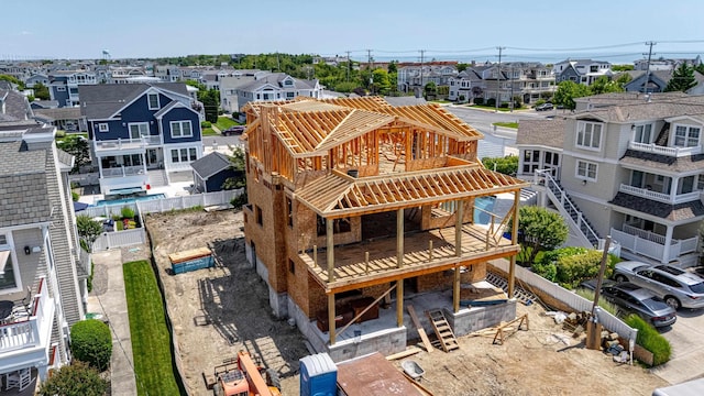 215 60th St, Avalon, NJ 08202 - aerial perspective of suburban area