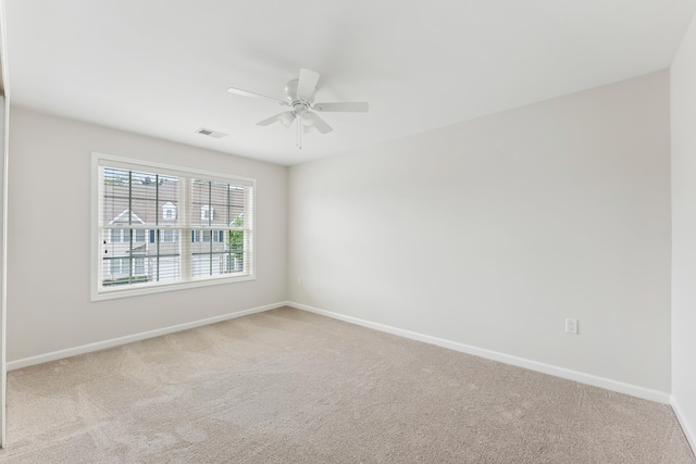 201 Saint Andrews Dr Unit 201, Swainton, NJ 08210 - carpeted empty room with baseboards and ceiling fan