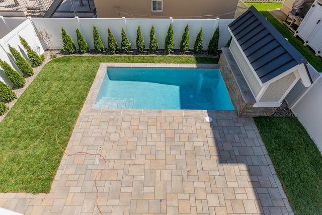 427 E 5th Ave, North Wildwood, NJ 08260 - view of swimming pool with a fenced backyard and a patio