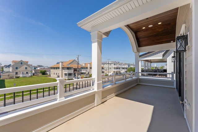 427 E 5th Ave, North Wildwood, NJ 08260 - balcony featuring a residential view