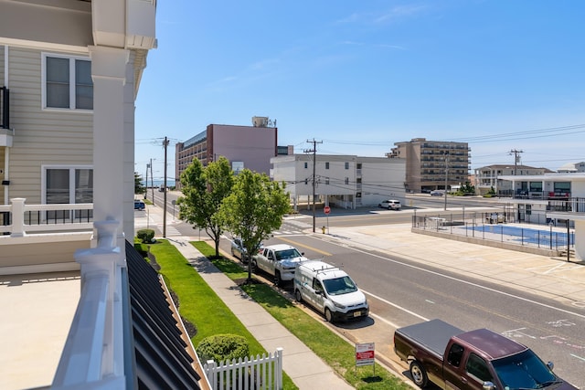 427 E 5th Ave, North Wildwood, NJ 08260 - view of asphalt road with sidewalks, curbs, and street lights