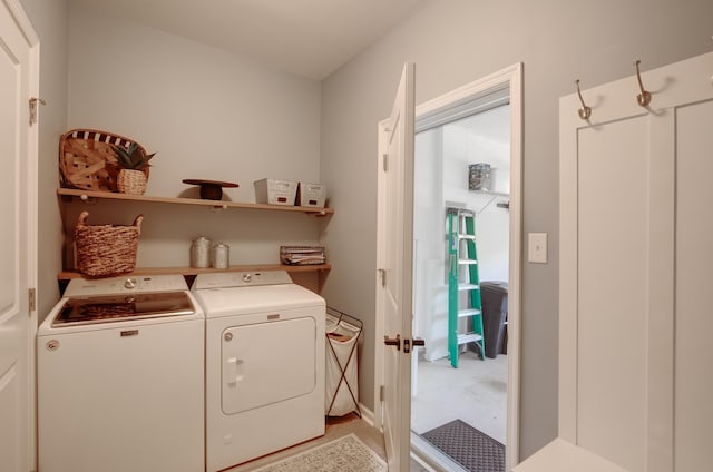 106 Bay Breeze Blvd Unit 106, Cape May Court House, NJ 08210 - washroom featuring separate washer and dryer