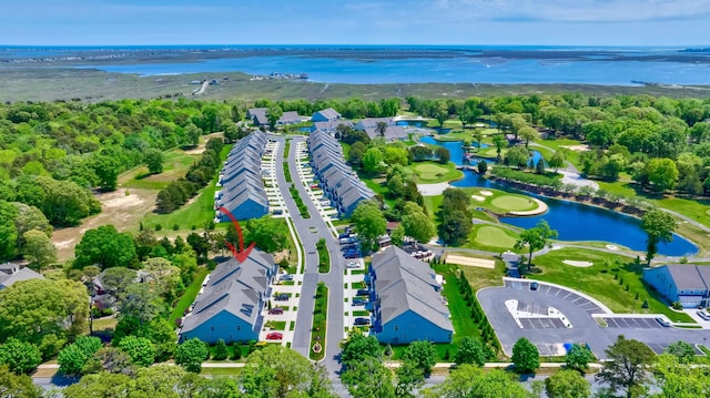 106 Bay Breeze Blvd Unit 106, Cape May Court House, NJ 08210 - aerial view of residential area with a large body of water and a golf course