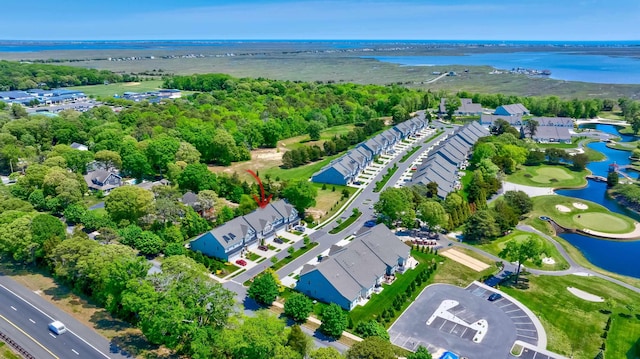 106 Bay Breeze Blvd Unit 106, Cape May Court House, NJ 08210 - aerial view of property's location with a large body of water and a golf course