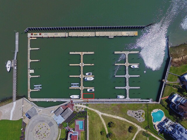 36 Harbor Cv, Cape May, NJ 08204 - bird's eye view with a water view