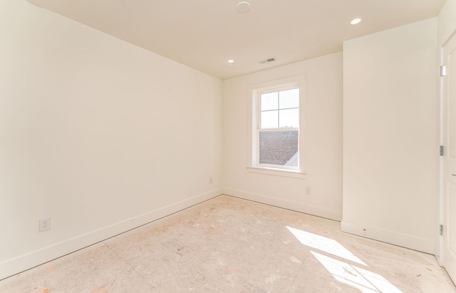 116 W Columbine Rd W, Unit West, Wildwood Crest, NJ 08260 - unfurnished room featuring baseboards and recessed lighting