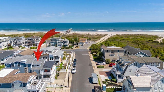 bird's eye view of expansive coastline