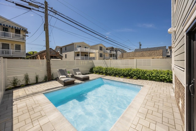2045 W Ave, Ocean City, NJ 08226 - view of pool featuring a fenced backyard and a patio