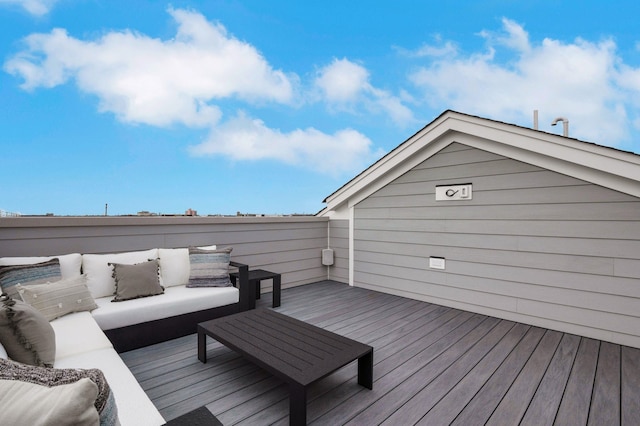 2045 W Ave, Ocean City, NJ 08226 - deck featuring outdoor lounge area