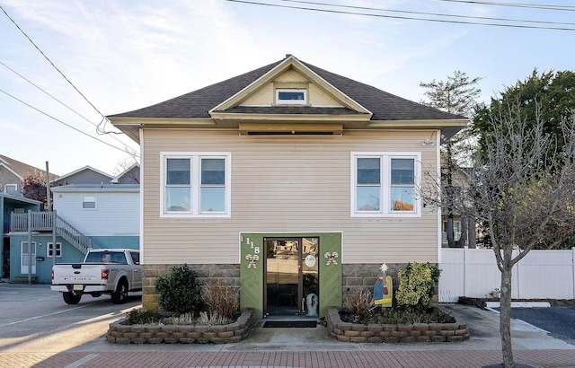 view of front of house