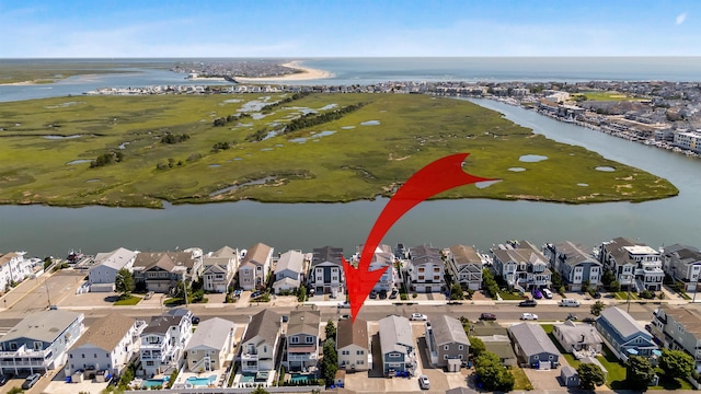 460 20th St Fl 2Nd, Avalon, NJ 08202 - view of property location with a large body of water and nearby suburban area