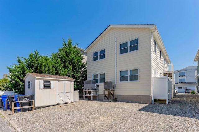 460 20th St Fl 2Nd, Avalon, NJ 08202 - back of house featuring a shed