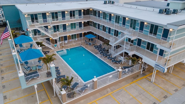 view of community pool