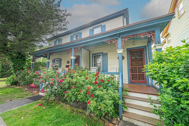 8281/2 Corgie St, Cape May, NJ 08204 - view of front of property featuring covered porch