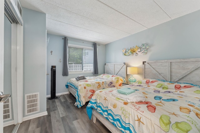 417 E 22nd Ave Unit 101, North Wildwood, NJ 08260 - bedroom with wood finished floors and a closet