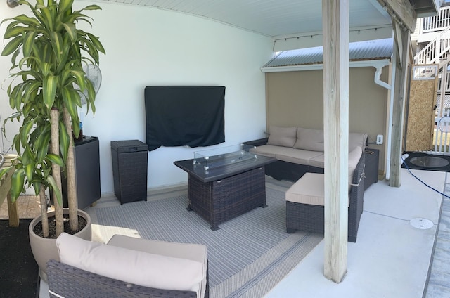 435 W Pine Ave, Wildwood, NJ 08260 - view of patio / terrace with outdoor lounge area