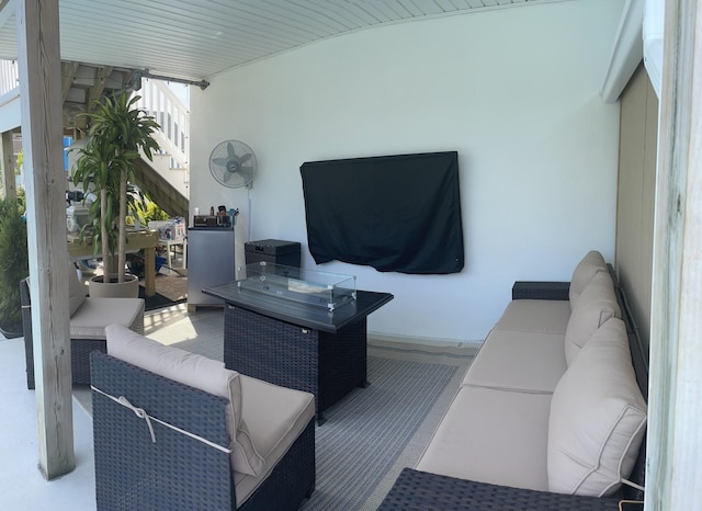 435 W Pine Ave, Wildwood, NJ 08260 - view of patio featuring outdoor lounge area