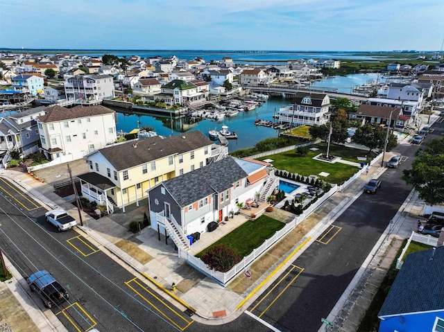 435 W Pine Ave, Wildwood, NJ 08260 - bird's eye view of a large body of water