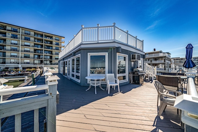 exterior space featuring grilling area