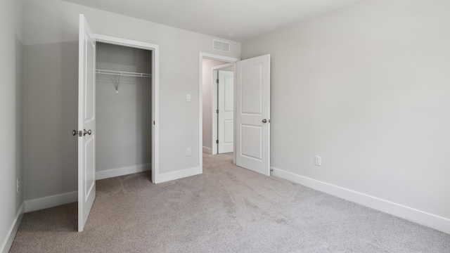 845 Broadway Unit 1, West Cape May, NJ 08204 - unfurnished bedroom with carpet floors, baseboards, and a closet