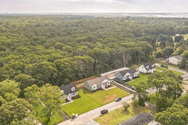 80 W Rising Sun Dr, Ocean View, NJ 08230 - bird's eye view of a heavily wooded area