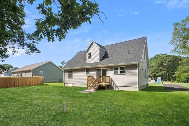 80 W Rising Sun Dr, Ocean View, NJ 08230 - rear view of house featuring a shingled roof