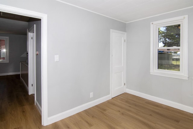 30 Pinetree Dr, Villas, NJ 08251 - unfurnished room with light wood-type flooring, baseboards, and ornamental molding