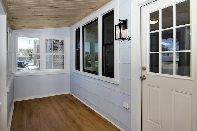 30 Pinetree Dr, Villas, NJ 08251 - unfurnished sunroom with vaulted ceiling