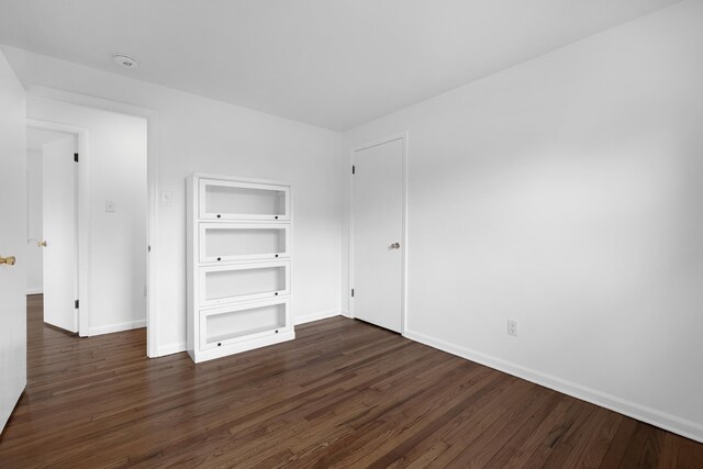 121 Roslyn Ave, North Cape May, NJ 08204 - unfurnished bedroom with dark wood-style floors
