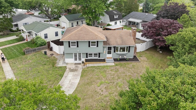 121 Roslyn Ave, North Cape May, NJ 08204 - aerial perspective of suburban area