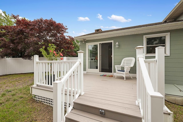 121 Roslyn Ave, North Cape May, NJ 08204 - view of deck