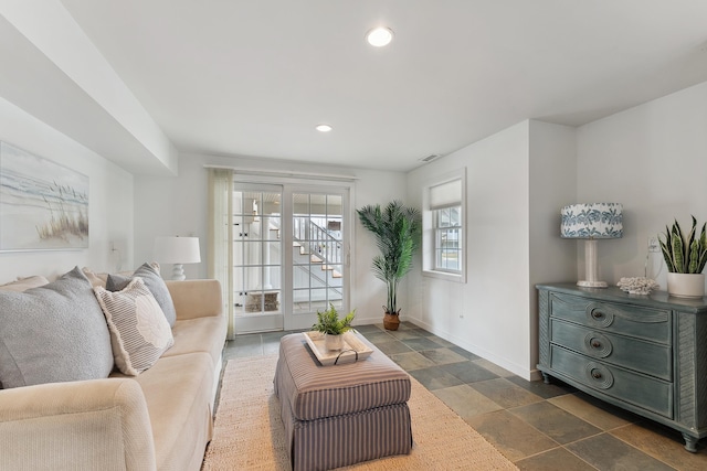 view of living room