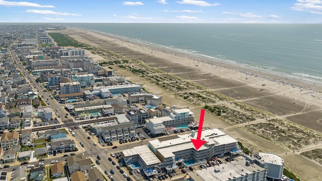 8401 Atlantic Ave # 405, Wildwood Crest, NJ 08260 - aerial view of property's location featuring unending shoreline