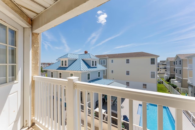 316 E 17th Ave Unit 6, North Wildwood, NJ 08260 - balcony with a residential view
