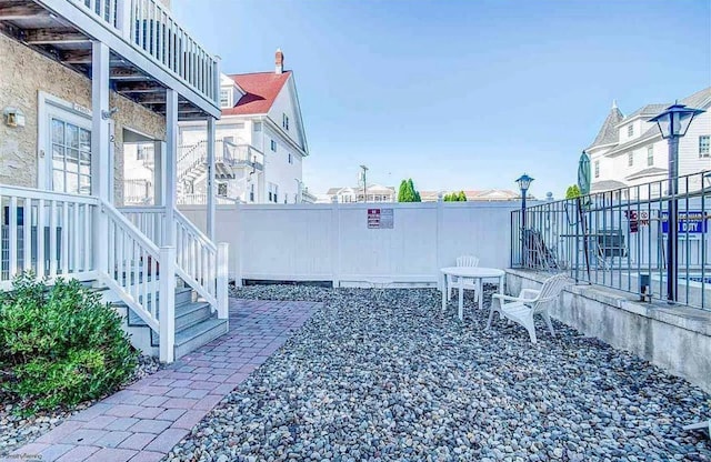 316 E 17th Ave Unit 6, North Wildwood, NJ 08260 - view of yard featuring a patio and a residential view
