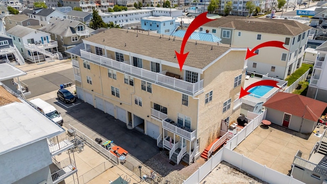316 E 17th Ave Unit 6, North Wildwood, NJ 08260 - bird's eye view of apartment complex